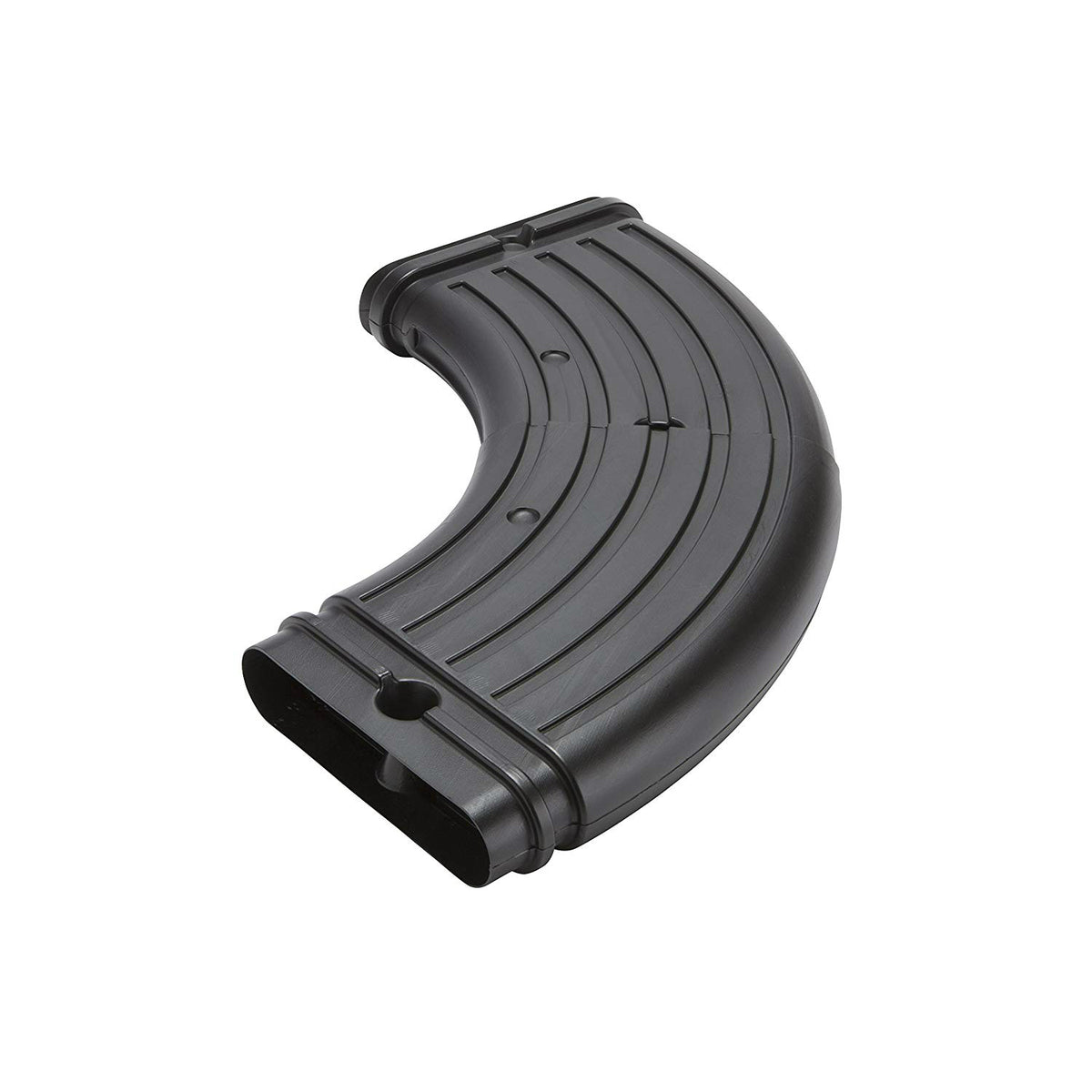 Amerimax 4631 StealthFlow Downspout Extension, Black, 15 in