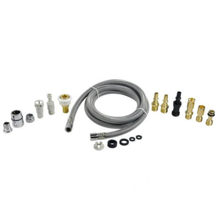 Danco 10912 Faucet Pull-Out Spray Hose for Kitchen Pullout Heads, Gray, 57"