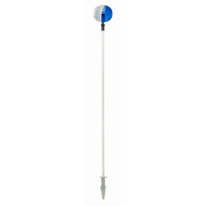 NuVue 2666 Telescopic 360-Degree Reflective Marker, Blue & White, 46" - 72"