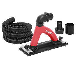 Goldblatt G05028 Dust Free Hand Sander with Soft Grip Handle, 9-1/4" x 3-1/4"