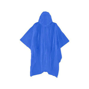 Kikkerland PO01-A Emergency Rain Ponchos, Assorted Colors