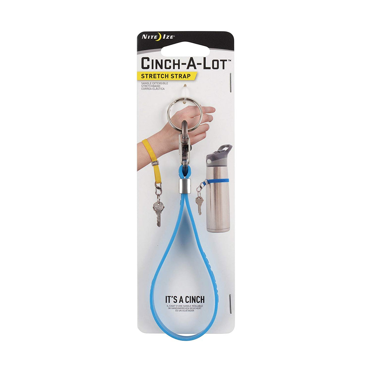 Nite Ize CAL-03-R6 Cinch-A-Lot Stretch Strap, Blue
