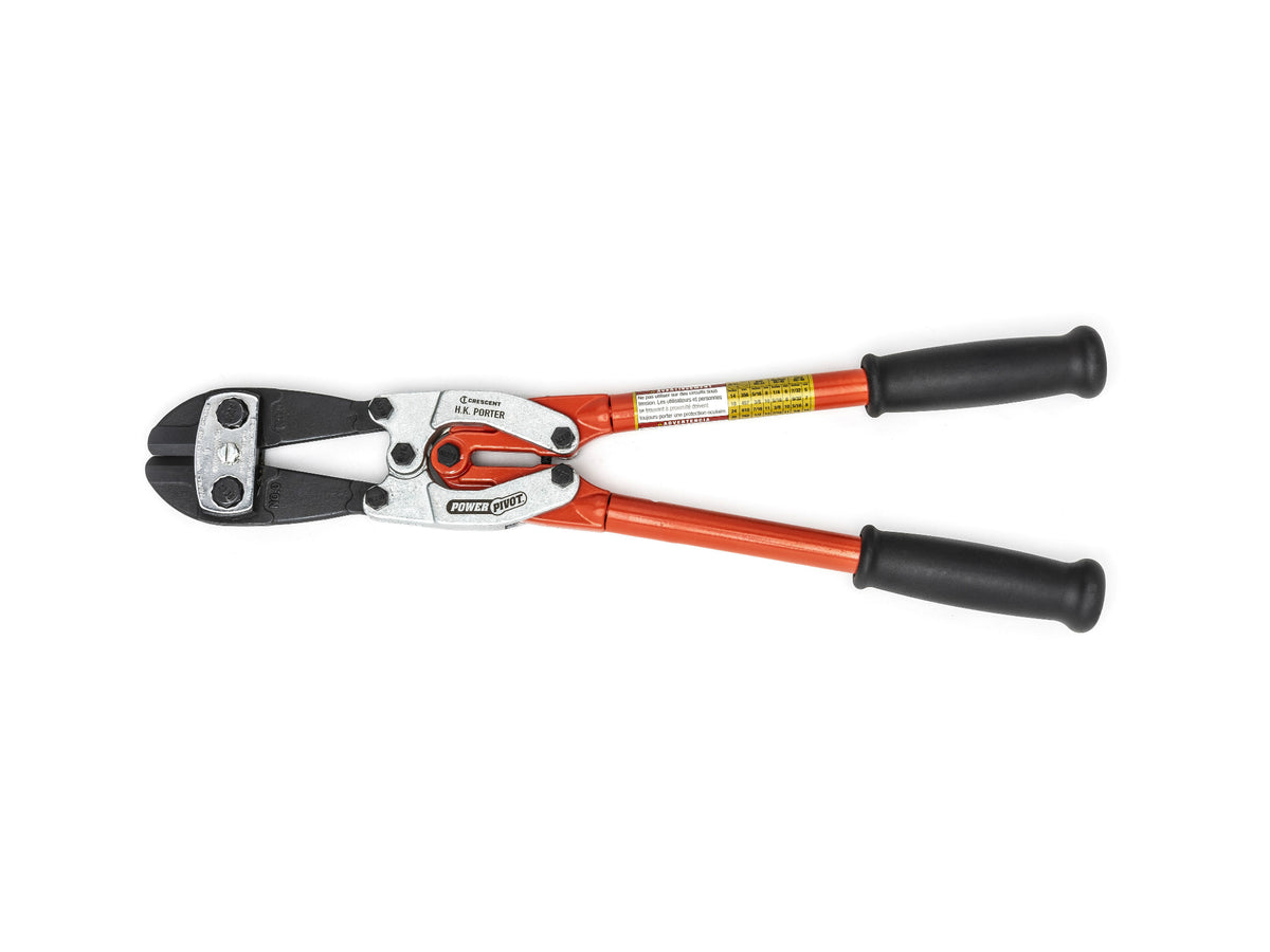 HK Porter 0090MCP PowerPivot Center Cut Double Compound Action Bolt Cutter, 18"