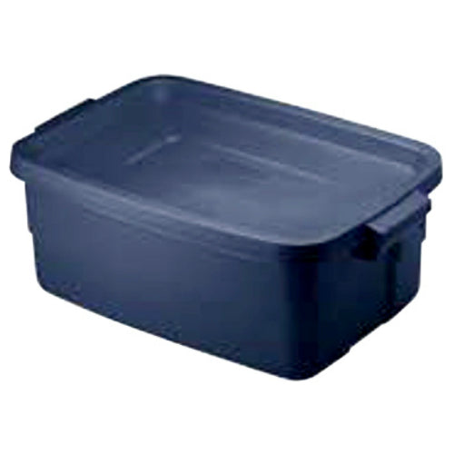 United Solutions RMRT030003 Roughneck Storage Tote, Dark Indigo Metallic, 3 Gal