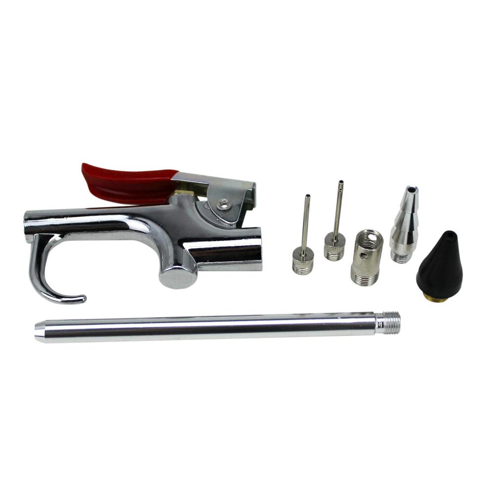 Milton EX0307BKIT ExelAir Blow Gun & Air Accessory Kit, 7-Piece