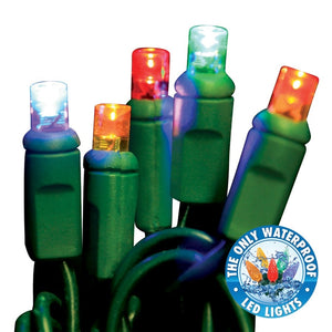Holiday Bright LEDBX-WA50-MU6 Contractor Grade LED 50 Light Set, Multi