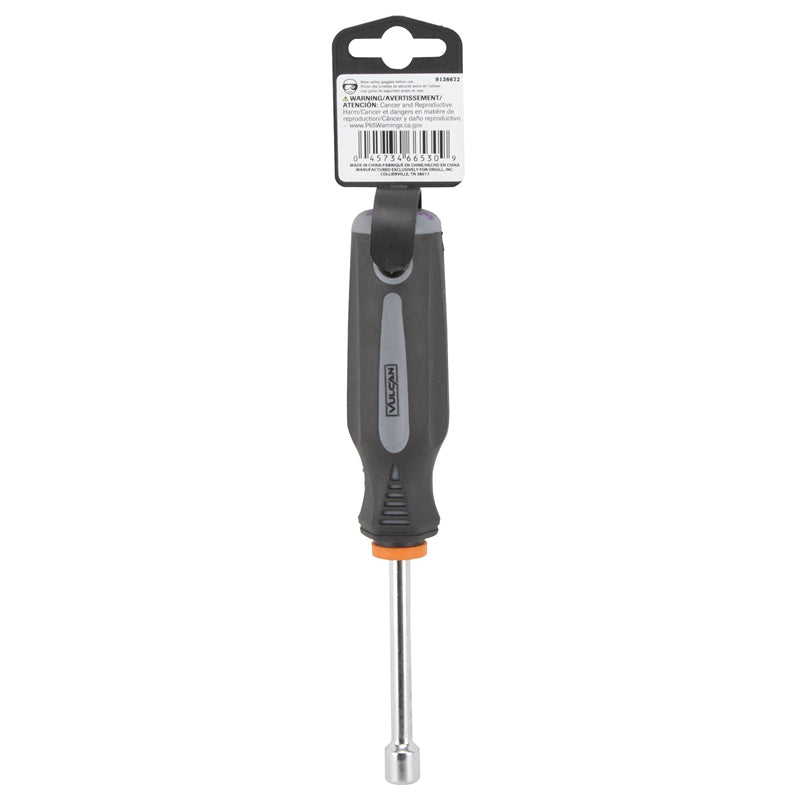 Vulcan MC-SD39 Chrome Plated Metric Nut Driver, 7mm x 3"