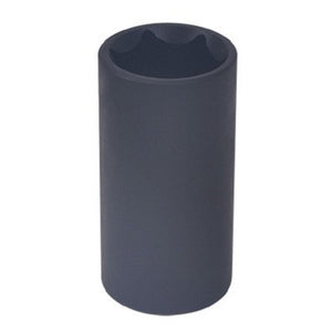 Master Mechanic JK180328 1/2" Drive 6-Point Deep Impact Socket, Black, 3/4"