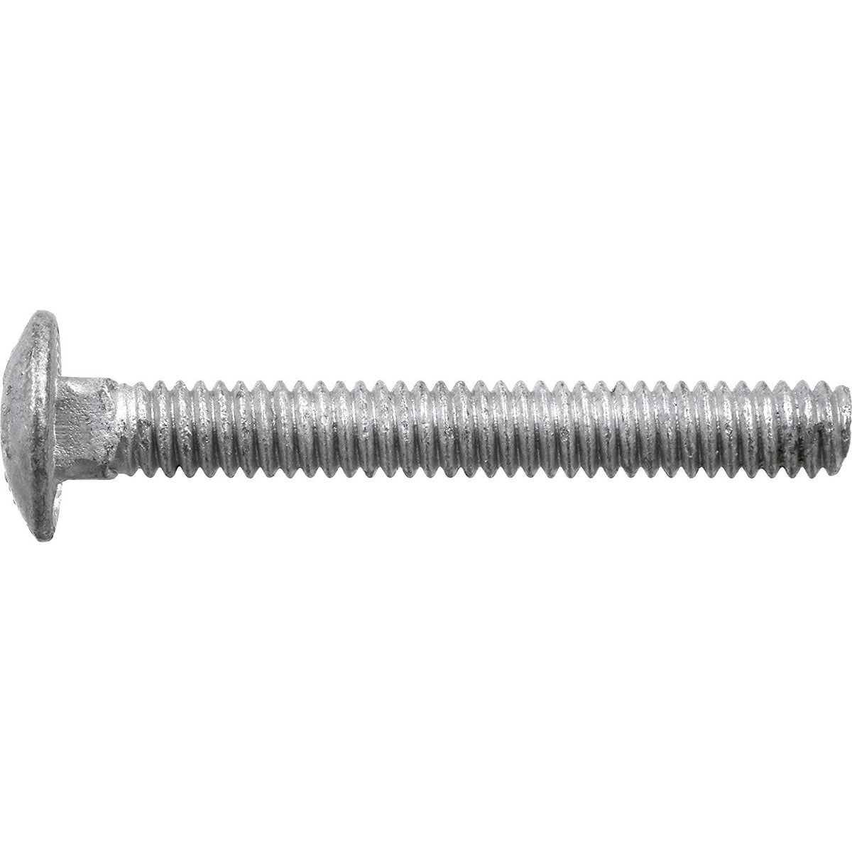 Hillman 812518 Flat Head Carriage Bolts, Galvanized, 1/4" x 3", 100-Count