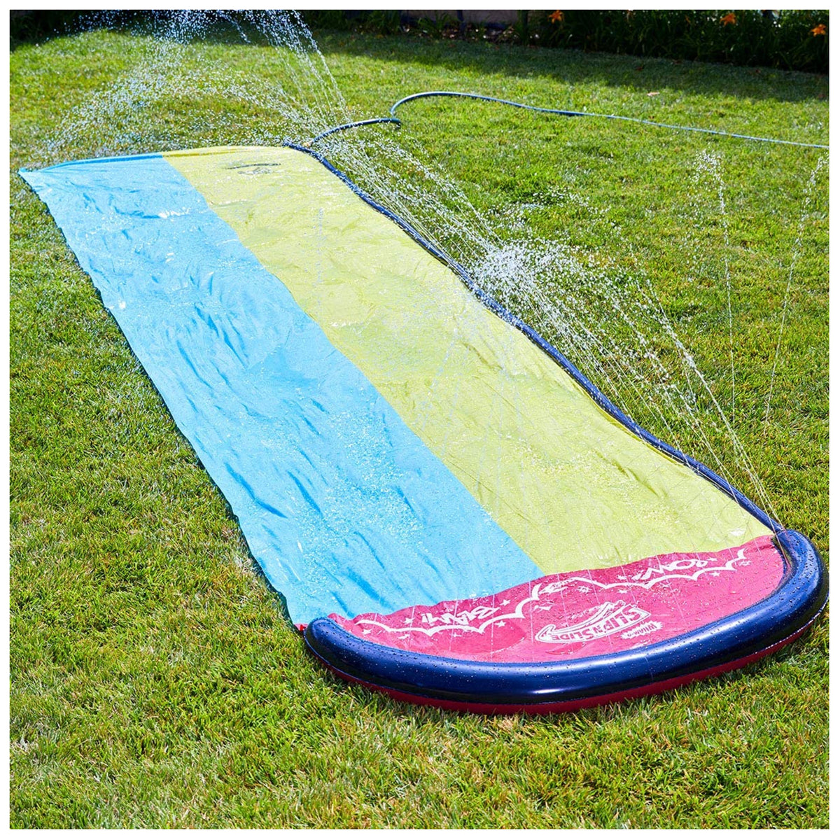 Wham-O 64120 Slip-N-Slide Double Wave Rider Slide with Boogies, 16-Feet