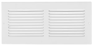 Imperial RG0401 Standard Sidewall Grill, 14" x 12", White