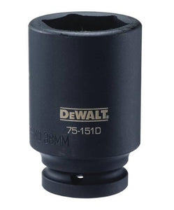 DeWalt DWMT75151OSP Deep Impact Socket, Black Oxide, 38 MM