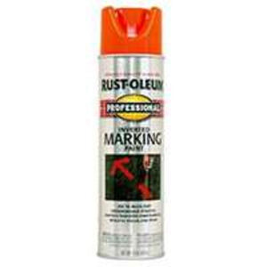 Rust-Oleum 2554838 MARKING SPRAY FLOUR ORANGE 15 Oz