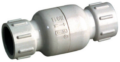Pvc Check Valve White 3/4"