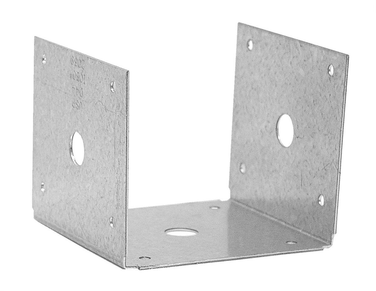 USP Structural Connectors D44-TZ Post Anchor Triple Zinc, 4" x 4"