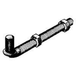 Stephens Pipe & Steel HD33010RP Hanger Bolt, 5/8" x 4-1/2"