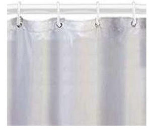 Simple Spaces SD-PCP01-C3L Vinyl Shower Liner, 70" x 72", Clear