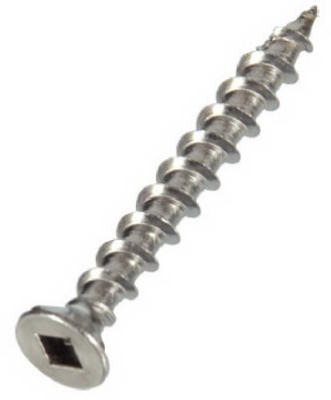 Hillman 41600 Stainless Steel Square Recess Screw, 25 Pack