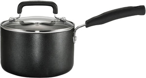 T-fal Signature C1192474 Non-stick Sauce Pan, Black, 3 Quart