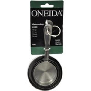 Oneida 54208 Stainless Steel Measuring Cup Set, 4 Piece
