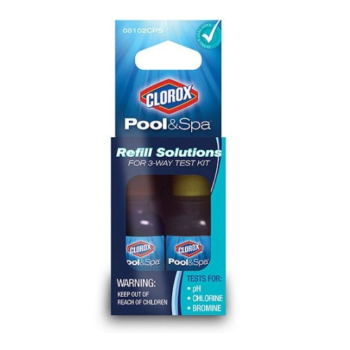 Clorox 79000CLX Pool & Spa Refill Solutions Test Kit
