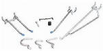 Crawford 1432A Medium Duty Peg Hook Assortment, 1/4", 32-Piece