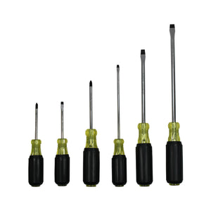 Vulcan SD-SET-PVC Screwdriver Set, Satin Chrome Plated, 6 Pieces