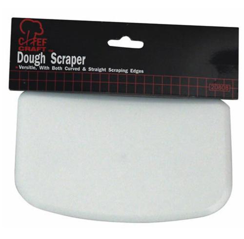 Chef Craft 20808 Dough Scraper, White