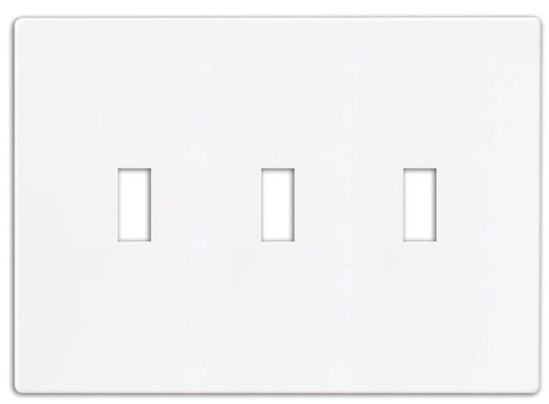 Cooper Wiring PJS3W Screwless Wallplate Switch 3G