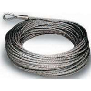 Baron 83105/50130 Pre-Cut Cable 3/8" x 50', Galvanized