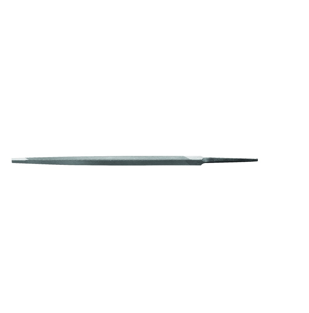 Crescent 14255MN Nicholson Triangle Single Cut Slim Taper File, Steel, 7 in
