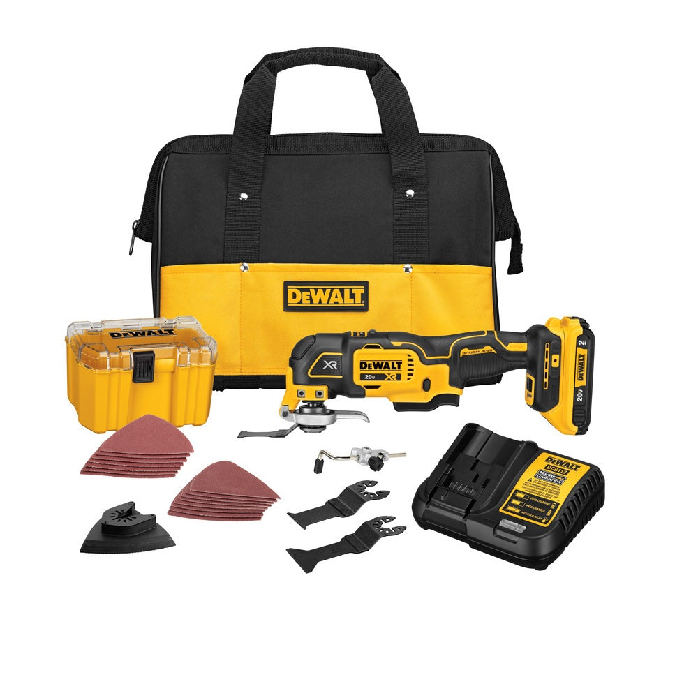 DeWalt DCS356D1 Cordless Oscillating Multi-Tool Kit, 20 Volt