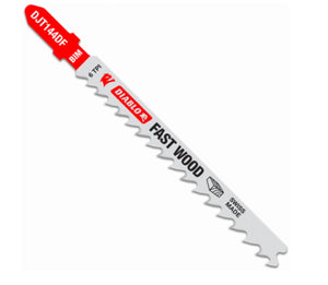 Diablo DJT144DF5 6 TPI Bi-Metal T-Shank Jig Saw Blades, 4 Inch