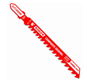 Diablo DJT144DHM 5/7 TPI Carbide T-Shank Jig Saw Blade, 4 Inch