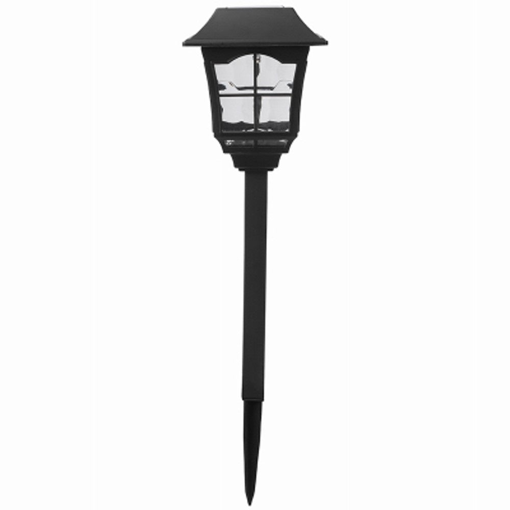 Fusion 27118 Solar Stake Light With Plastic Lens, 10 Lumen