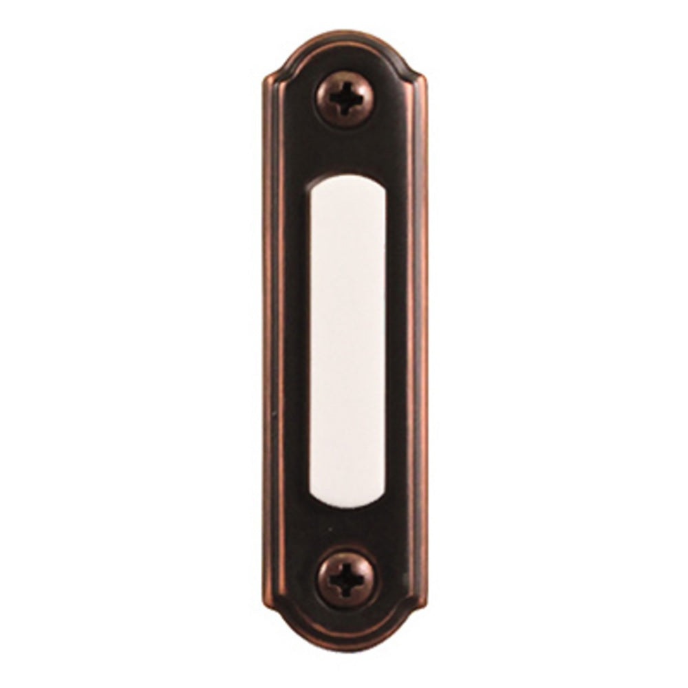 Heath Zenith SL-557-00 Pushbutton, Wired, Metal
