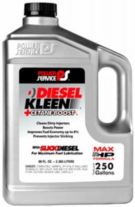 Power Service 3064 Diesel Kleen+Cetane Boost Diesel Fuel Injector Cleaner, 64 Oz