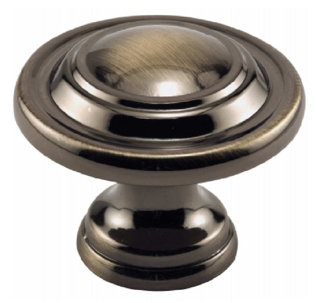 Prime-Line N 7370 Bi-Fold Door Pull Knob, Diecast, Antique Brass
