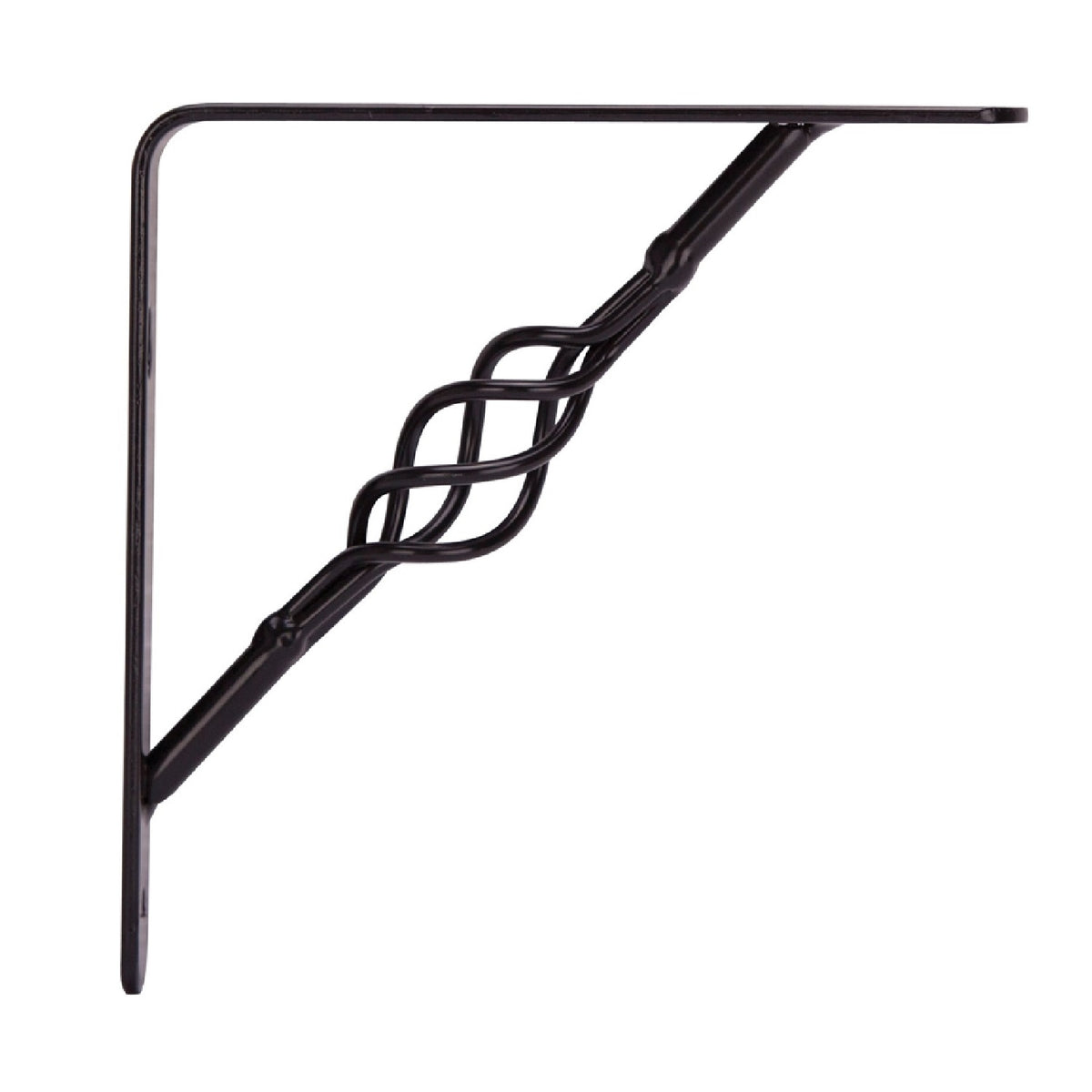 Prosource SB-013PS Decorative Shelf Bracket, Steel, 6 in