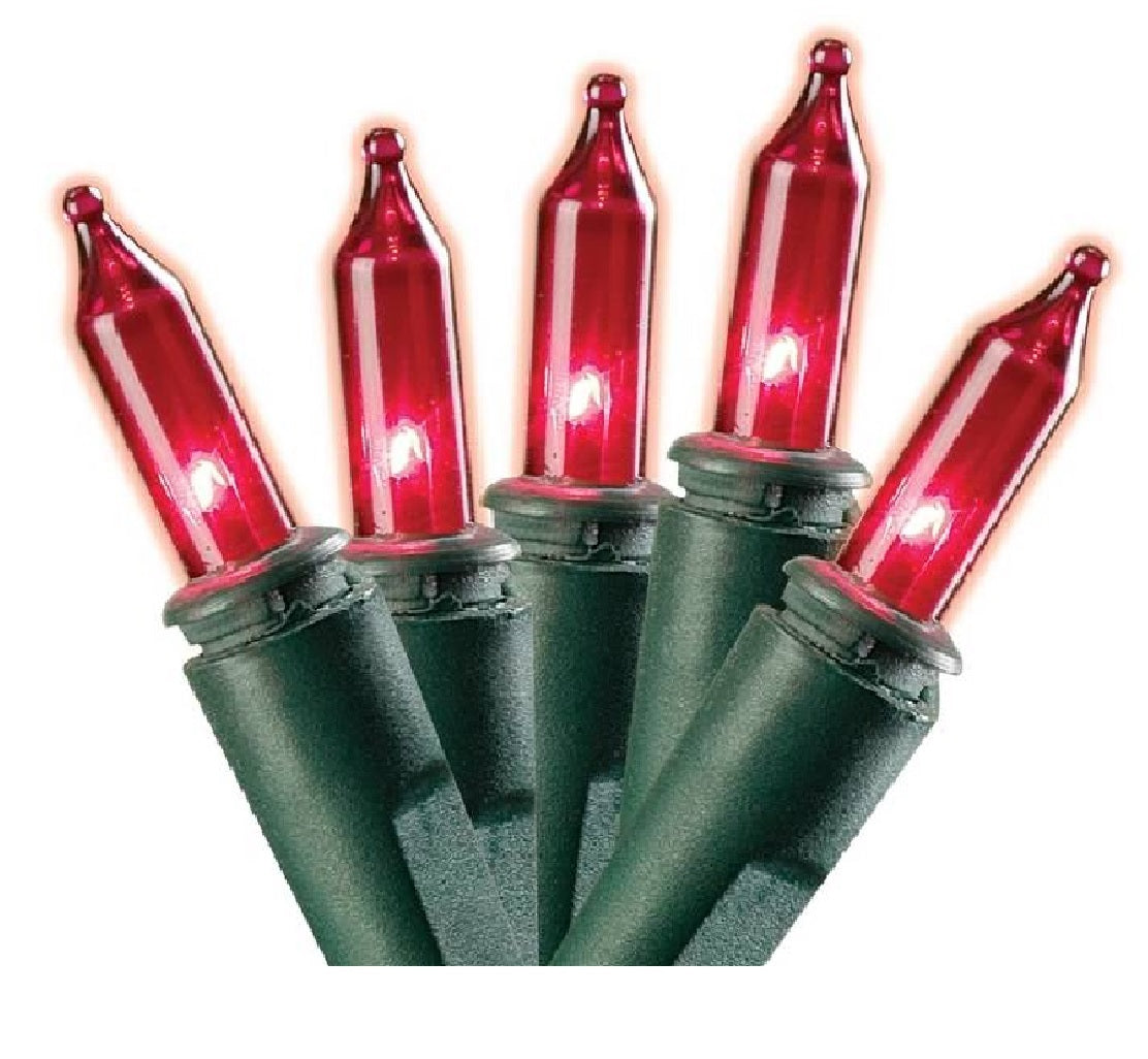 Santas Forest 07522 Mini LED Light Set, Red