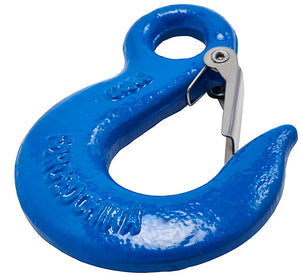 National Hardware N830-317 Eye Slip Hook, Forged Steel, Blue, 3/8"