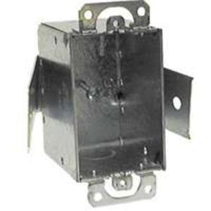 Raco 508 Single Gang Switch Box, Steel, 5" x 2-1/2"