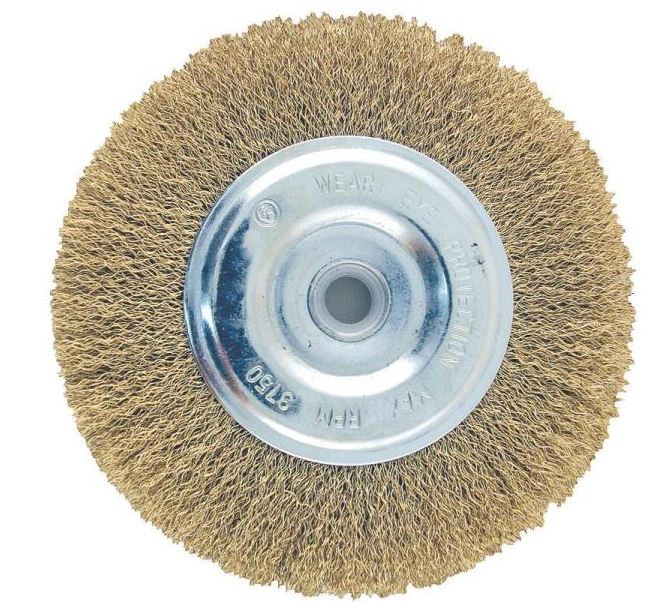 Vulcan 322551OR Wire Wheel Brush With Hole, 4"