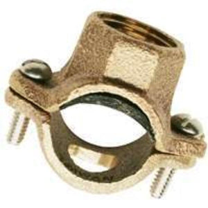 Plumb Pak PP855-30LF Saddle Tee, 1/2" FIP
