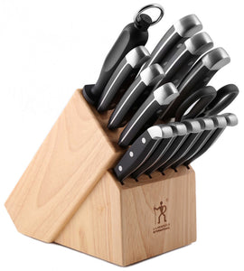 J.A. Henckels 13550-005 International Statement Knife Block Set, 15 Piece