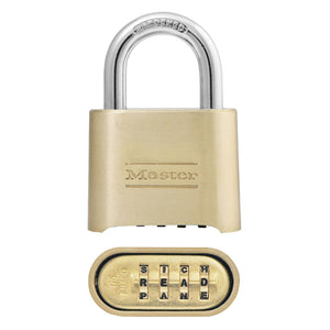 Master Lock 175DWD 4-Digit Set-Your-Own Word Combination Padlock
