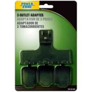 Power Zone ORAD2501 Outdoor Power Adaptor 3 Outlet