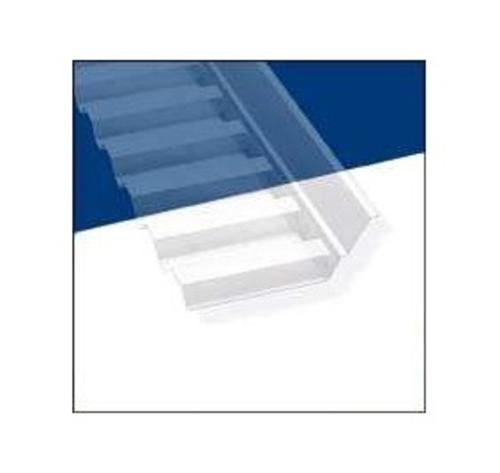 Palram Americas 108657 Sidewall Connector Flashing, 4'-2", Clear